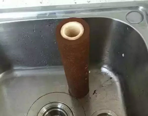 凈水器能過濾什么？取出的濾芯就知道了！